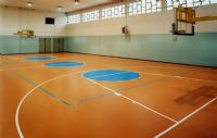 PVC篮球场地板，篮球场地胶 专业篮球场地板