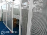 北京玻璃隔断墙，铝型材成品玻璃隔断，高隔间制造