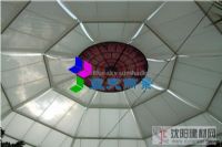 北京御隆会馆玻璃穹顶采光顶遮阳