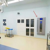 医院嵌入式玻璃门保温柜