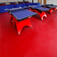乒乓球地板胶鹏辉 北京乒乓球馆地垫