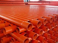 山东临沂塑料管道工厂PVC电力管CPVC电缆保护管直营全国发货尺寸定制